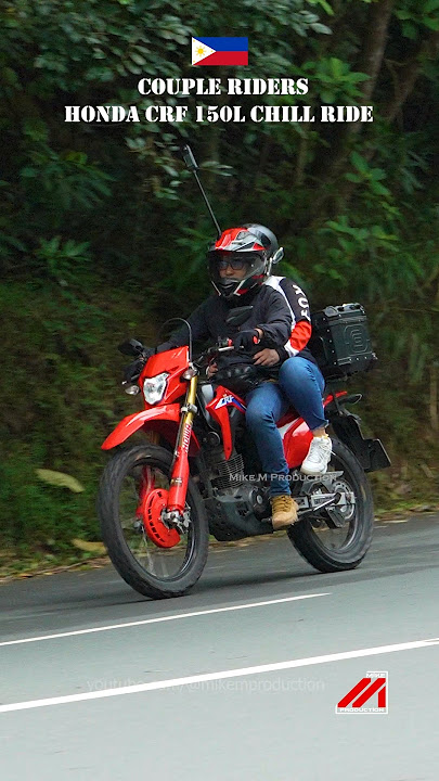 Pasangan Pengendara Honda CRF150L #shorts #shortsfeed #foryou #fyp #motorcycle #trending #asmr #sound #4k