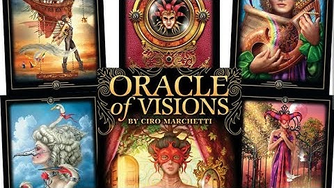 My Tiny Deck Collection- Oracle of Visions- flip through