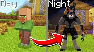Villagers Become Werewolves At NIGHT in Minecraft… screenshot 5