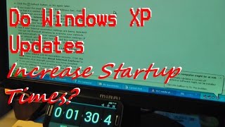Are Windows XP Boot Times Affected by Updates