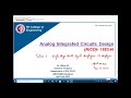 Lecture 5 CS Amplifier, Intrinsic gain, Gm calculation | Unit 1