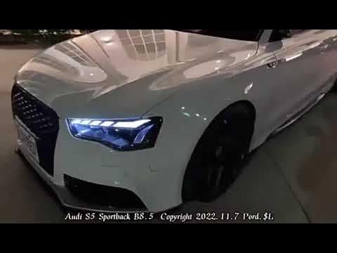 AUDI A5 8T 8F Türbeleuchtung SPORT LED-Einstiegsbeleuchtung