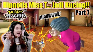 Hipnotis Guru Tercantik Jadi Kucing!! Scary Teacher 3D Indonesia!! Part 7