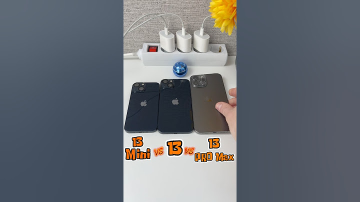 iPhone 13 Mini VS 13 VS 13 Pro Max Power On Boot Speed Test Comparision