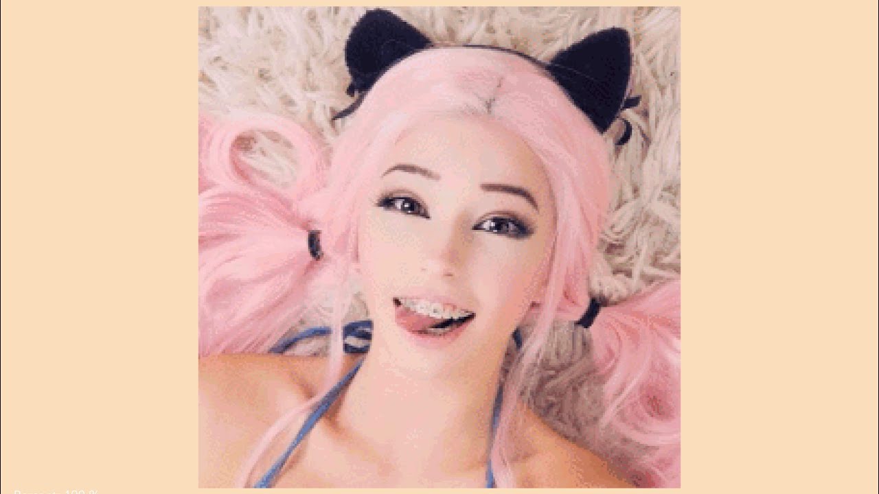 Belle Delphine minecraft  Art Board Print for Sale by bestizeyy