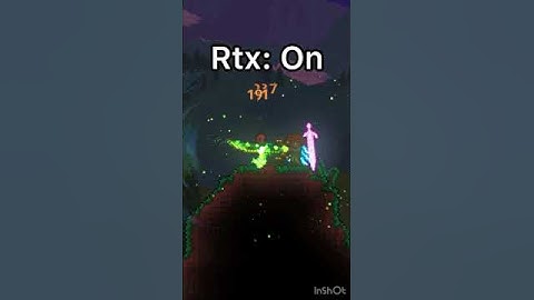 Terraria with rtx #sub #terraria #tmodloader #rtx #graphics #terrariamods #steam #gameplay #texture