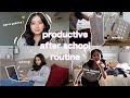 Productive after school routine