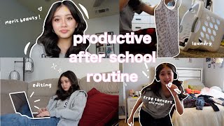 PRODUCTIVE AFTER SCHOOL ROUTINE