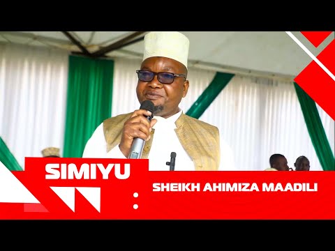 A SHEIKH IN THE SIMIYU REGION ENCOURAGES PARENTS TO TALK TO THEIR YOUNG PEOPLE ABOUT THEIR MORALS