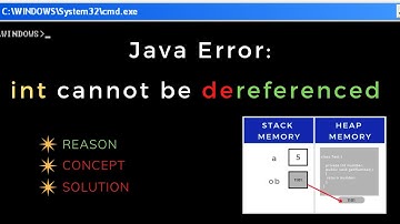 Java Error | int cannot be dereferenced | In Hindi | By Neeraj Sharma