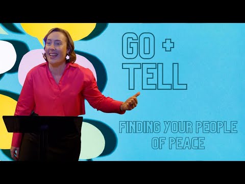 Go + Tell: Finding Your People Of Peace - Ps Rachel Main