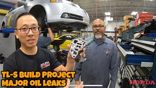Acura Honda Classic TL TypeS Build Project  Engine Major Oil Leaks Reseal Part 1 (Episode 3)