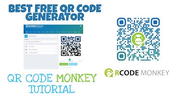 How to generate a QR Code - QR Code Monkey Tutorial📲