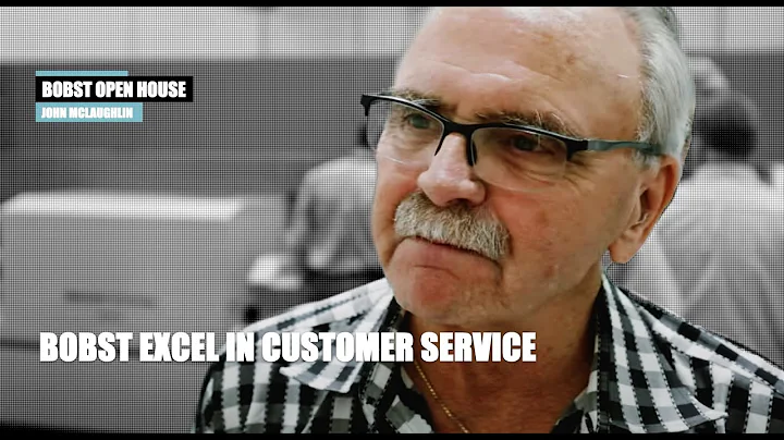 BOBST Excel in Customer Service  John McLaughlin  ...