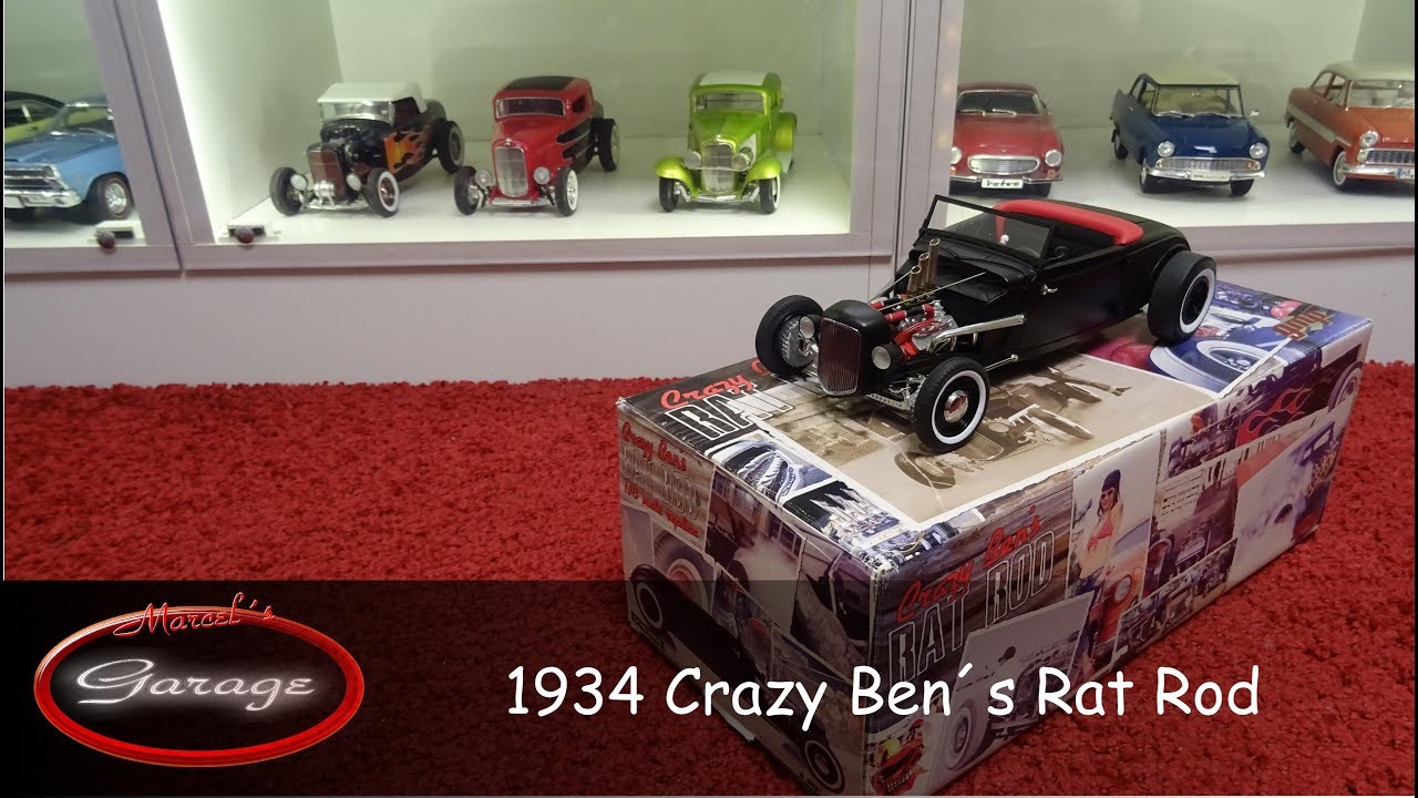 Review - 1:18 GMP 1934 Crazy Ben´s Rat Rod - YouTube