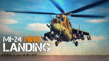Mi-24 Hind Landing Tutorial With Casmo | Digital Combat Simulator | DCS |