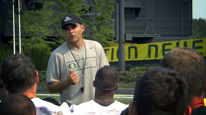 Mic'd up: Oregon's Mark Helfrich rallies the Ducks