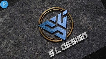 S L professional logo design-Pixellab tutorial[Vandy Design]