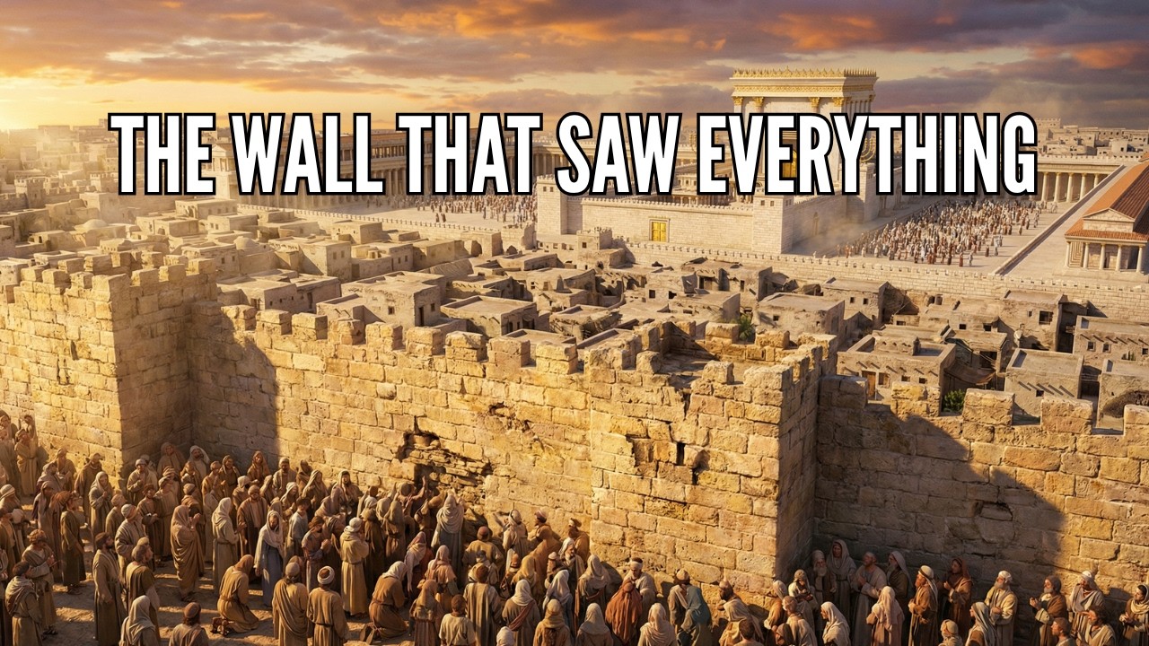 Discover What The Western Wall Was Like In The Time Of Jesus | 1St Century | Before Its Destruction