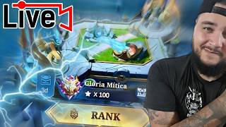 RUSHANDO RANKED SOLO | Ao Vivo - Mobile Legends