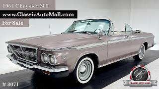 1964 Chrysler 300 Convertible - Consignments at Classic Auto Mall, Morgantown PA #classicautomall screenshot 4