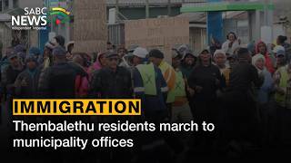 Illegal Immigration | Thembalethu residents march to municipality offices