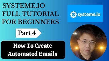 How To Create Email Automation In Systeme.io - Systeme.io Full Tutorial For Beginners Part 4