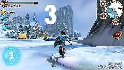 TREASURE BEHIND THE WALL 03 NANOOK WORLD BEAST QUEST GAME OFFLINE SMALL SIZE ANDROID