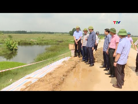 Video Phó Chủ tịch UBND tỉnh Lê Đức Giang kiểm tra sự cố sụt... - youtube
