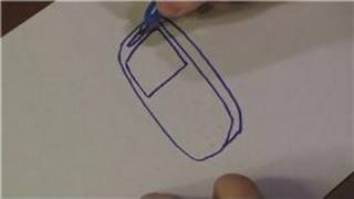 Drawing Lessons : Step-by-Step Instructions on How to Draw a Cell Phone