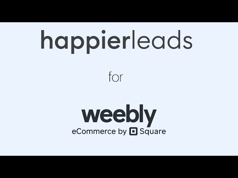 How To Install Happierleads On Square/Weebly