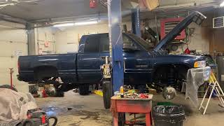 “Corlina” is almost ready! Rust free 2nd Gen Dodge Ram 24v Cummins Diesel. Leather, new tires, A++++