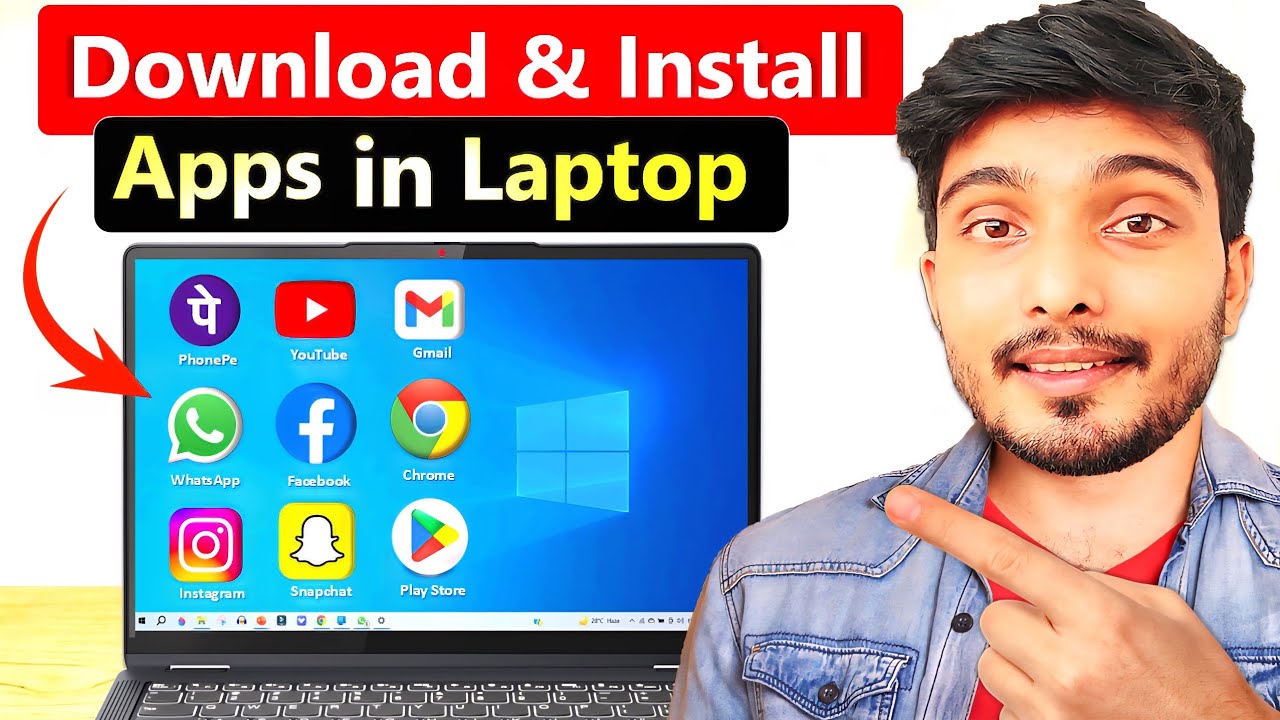 Laptop me App kaise Download kare | How to Download Apps in Laptop | how to install app in laptop