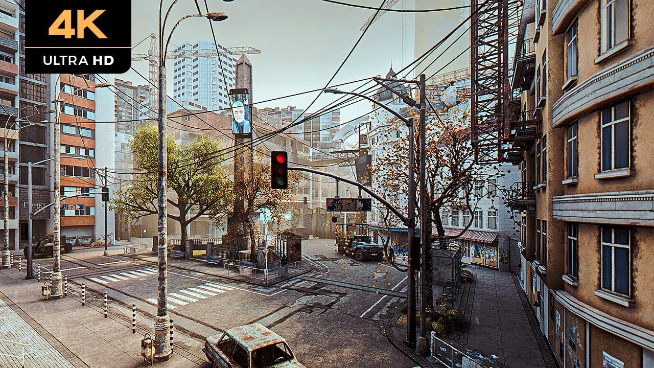 Half-Life 2 Ultra Modded | City 17 Ambience | Half-Life 2 RTX 3080 [4K ...