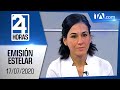 Noticias Ecuador: Noticiero 24 Horas, 17/07/2020 (Emisión Estelar)