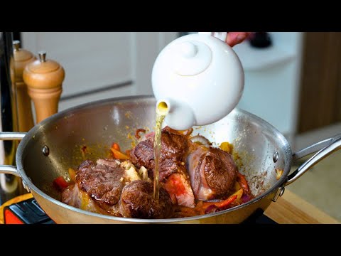 So delicious beef ossobuco recipe for family dinner!