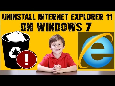 How To Uninstall Internet Explorer 11 On Windows 7-Completely Remove Internet Explorer 11