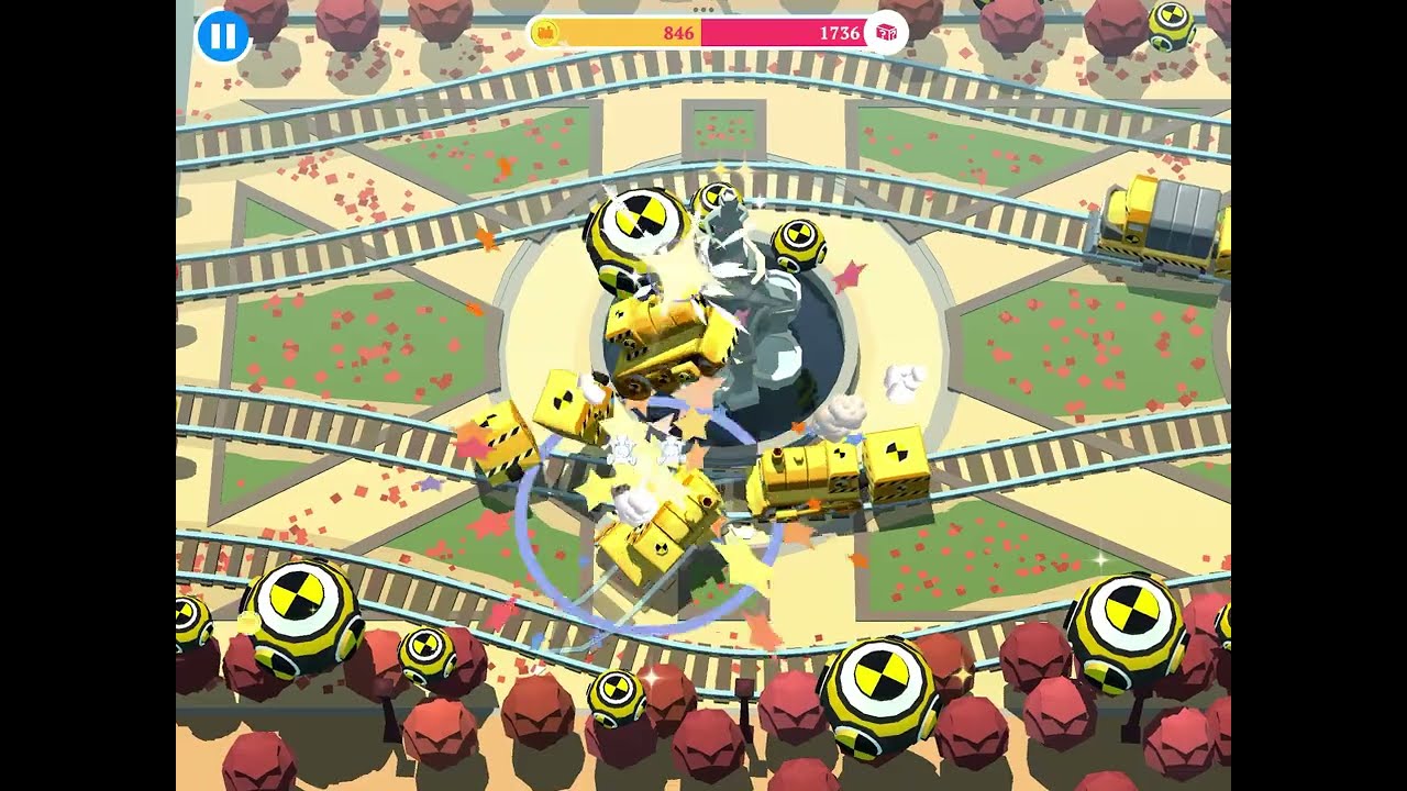 Train Conductor World Adventures Lyon Crash Test of Fountains #12