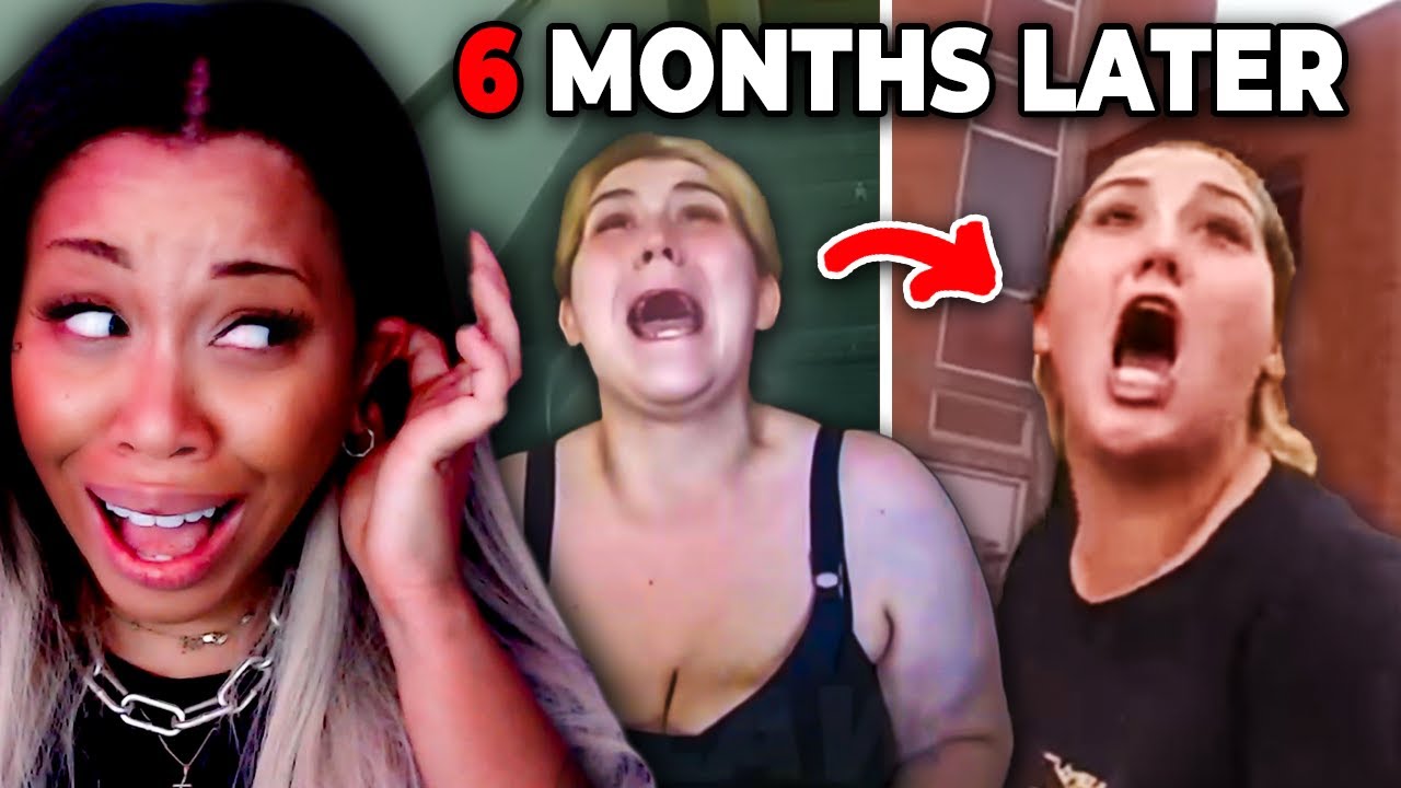 она его ударила, а потом у неё случился настоящий детский срыв | лучшее из bodycam