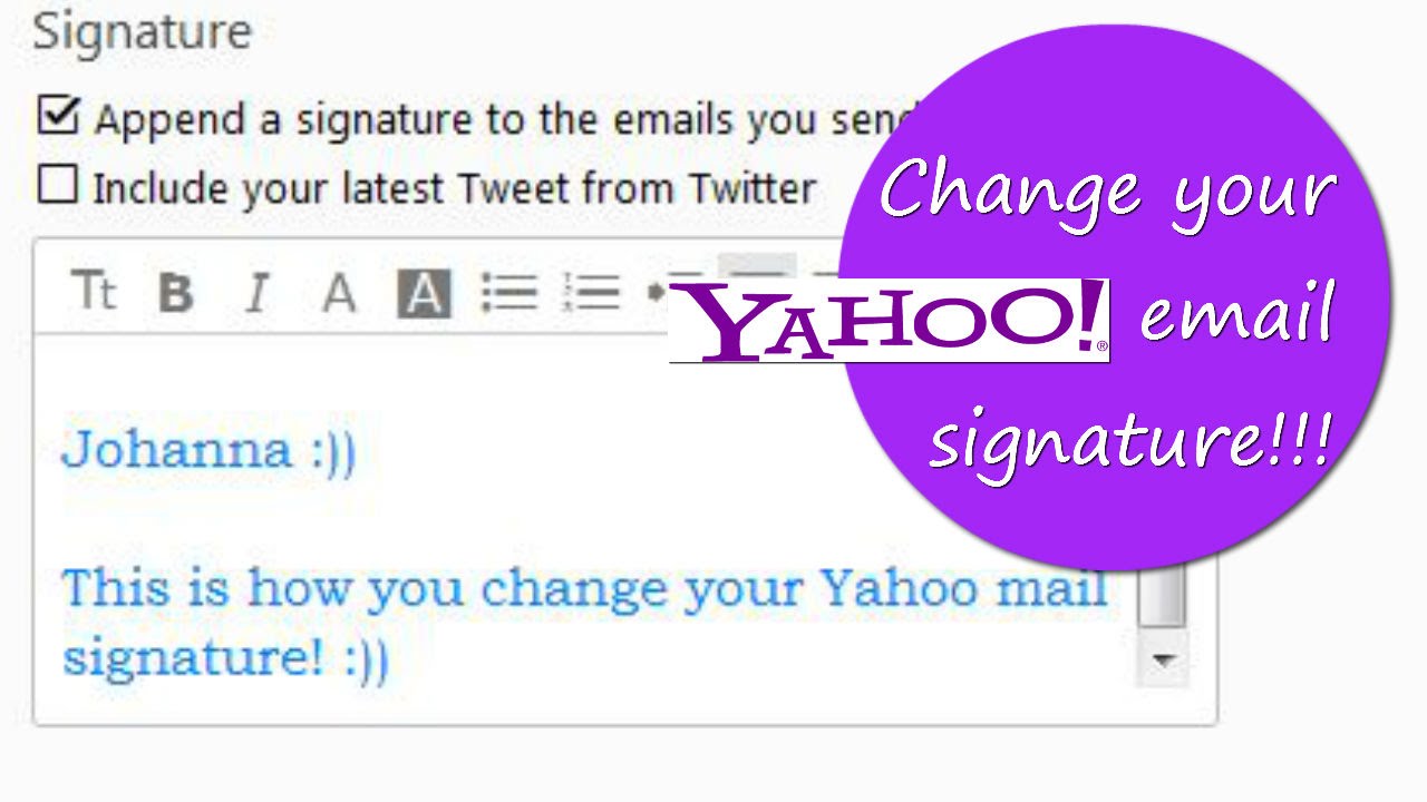 How to remove yahoo avatar picture