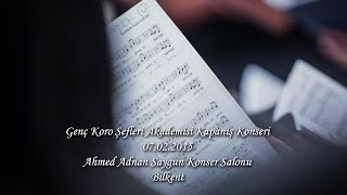 Genç Koro Şefleri Akademisi Konseri