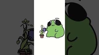 beanstalk #shorts #animation #2danimation #digitalart #frog #beanstalk