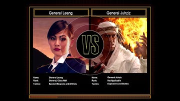 Command & Conquer Shockwave Challenge Mod: General Leang Vs General Juhziz Hard Mode #7