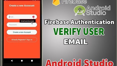Verify user Email Address In Firebase With Source Code || Firebase Authentication Tutorials