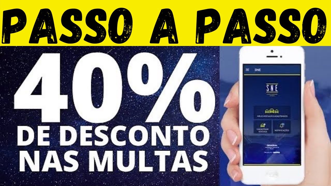 SAIBA COMO CONSEGUIR 40% DE DESCONTO EM QUALQUER MULTA