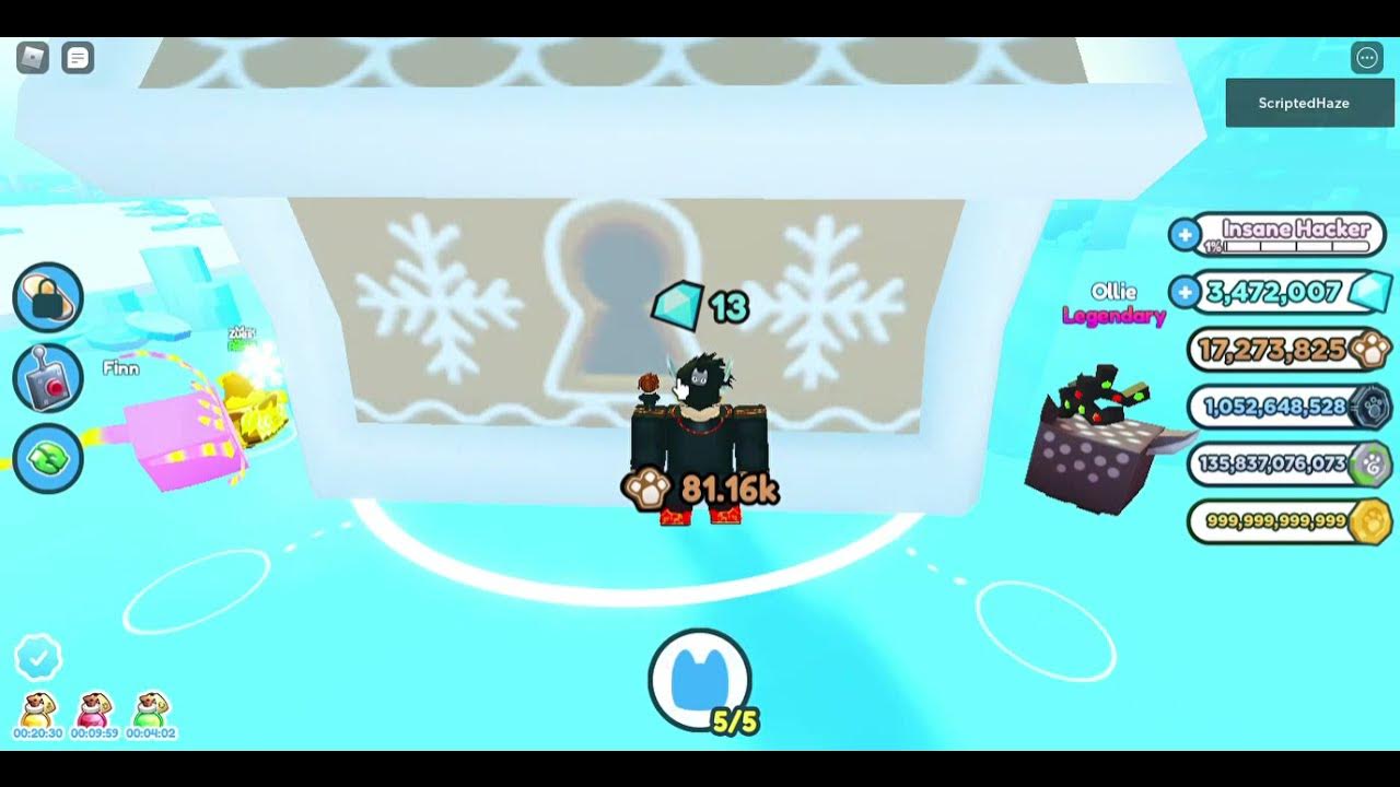 BREAKING THE GINGERBREAD CHEST WITH WEAK PETS IN PSX YouTube