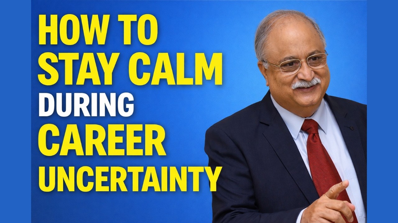 How to Stay Calm During Career Uncertainty: - YouTube