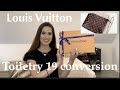 LOUIS VUITTON TOILETRY 19 CONVERSION!