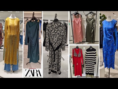 ZARA WOMEN'S DRESSES NEW COLLECTION / AUGUST 2023 