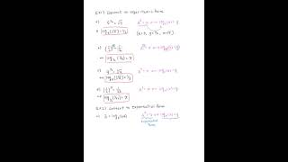 4.3 & 4.4   Logarithmic Functions and Its Graphs